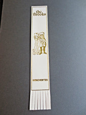 Leather BOOKMARK WINCHESTER