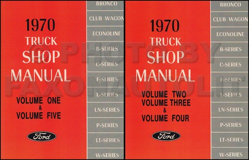1970 ford truck - ford, manual
