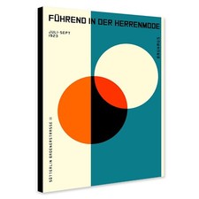 Bauhaus Herrenmode 1923 Orange