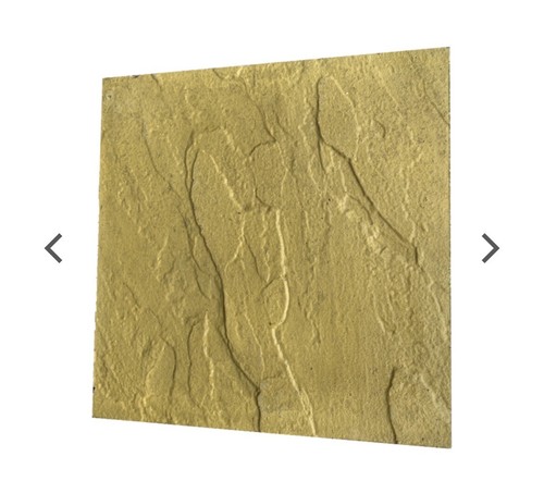 Buff river paving slabs