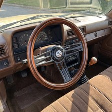14" Real Wood Steering Wheel