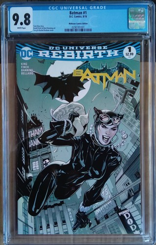 Cgc batman 1 - rebirth, 2016