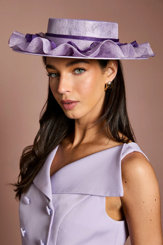 Coast lilac fascinator - coast,