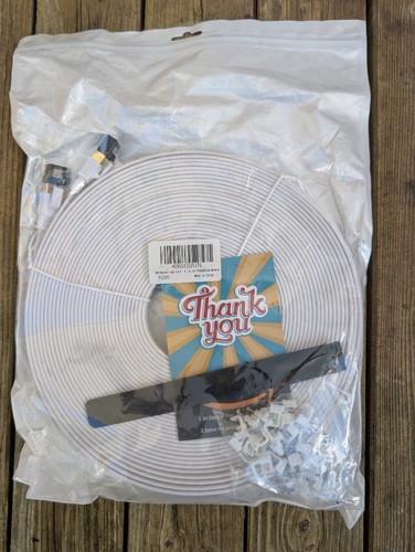 Cat ethernet cable 30m flat - cat,