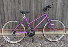 Raleigh Isis Ladies Purple Mountain Bike Bicycle 10 Speed Gears 26 ins Wheels