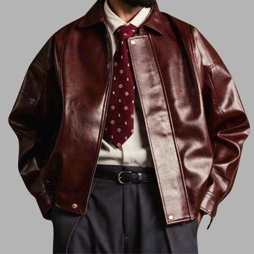 Men burgundy vintage - burgundy,
