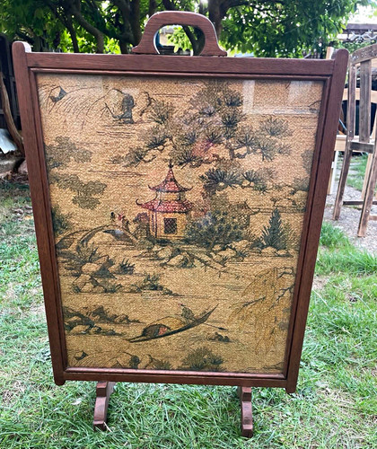 Wood framed fireplace - framed,