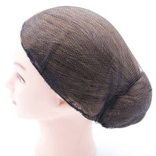 Hair Wig Black 1940's Mesh