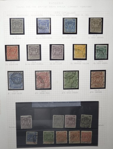 Rhodesia 1892 10 some - 1892-94, to