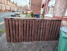Outdoor bin wooden - outdoor, store