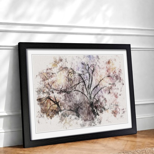 Weeping willow tree framed - weeping,
