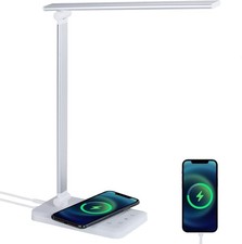 LED Desk Lamp with Wireless