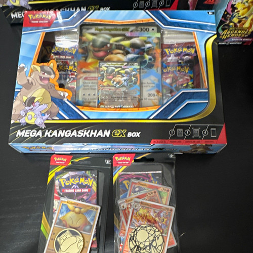 Mega kangaskhan box 2x - mega, ex