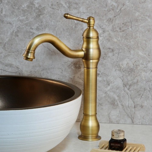 Antique brass bathroom - brass, swivel