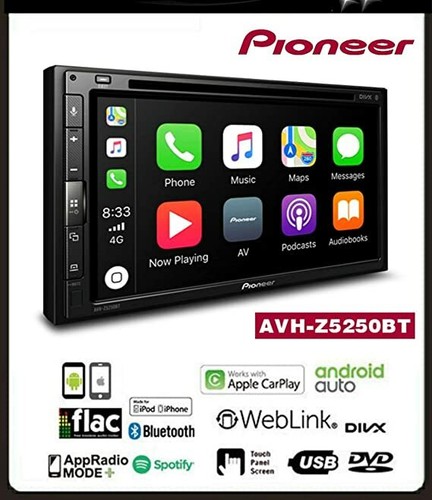 Pioneer multimedia dvd - 6.8",
