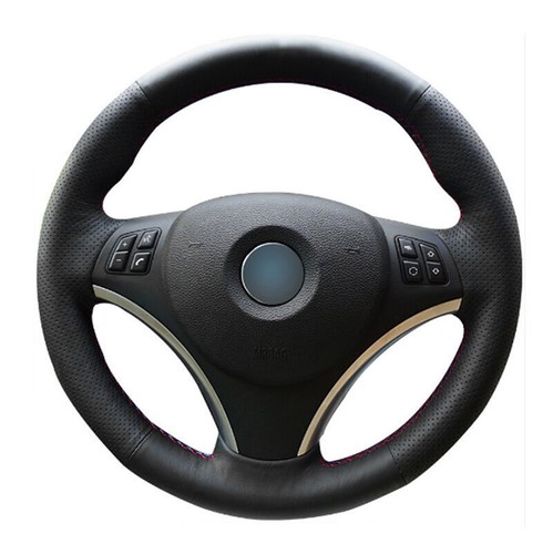Leather steering wheel - steering,