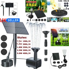 Solar Panel Powered Water