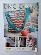 DMC  - Ladies & Girls Slouch Bag -  Crochet Pattern