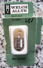 NOS Genuine Welch Allyn 02200 Spare Medical Equipment Lamp for Instrument 22900.