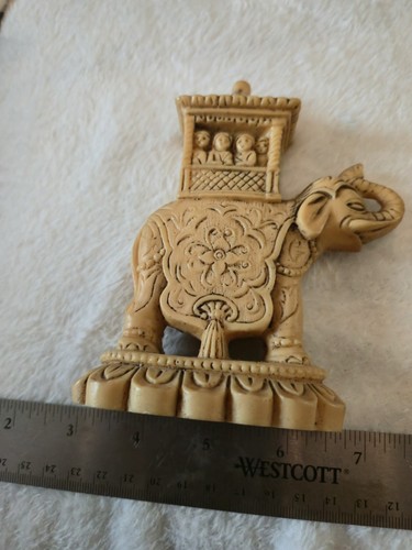 Celluloid elephant figurine - elephant,