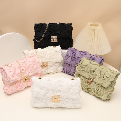 Hand bag pink - pink,, 3d