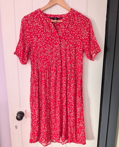 Joules ella tea dress viscose - ella,