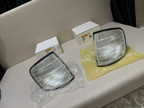 Mercedes w126 indicator white - mercedes,