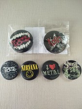 Metal Band Badges