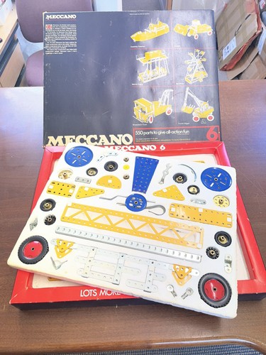 Vintage meccano set - vintage, 6,