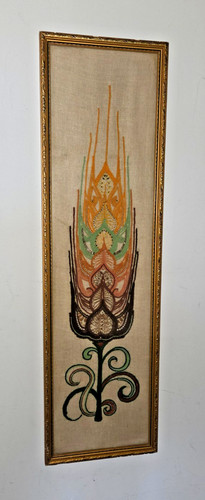 Fab vintage needlework textile - vintage,