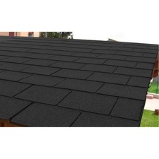 3-Tab Black Asphalt Shingle