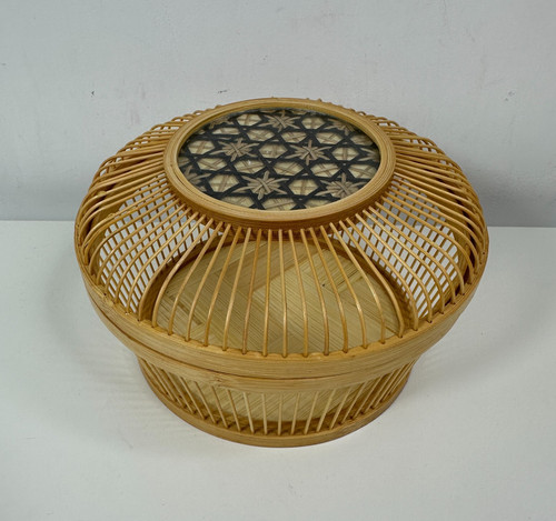 Asian woven bamboo rattan - asian,