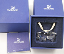 RARE NEW SWAROVSKI CRYSTAL 2002 CHRISTMAS HANGING SHOOTING STAR ORNAMENT 601490