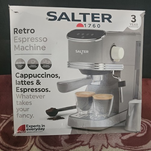 Salter retro espresso machine - salter,