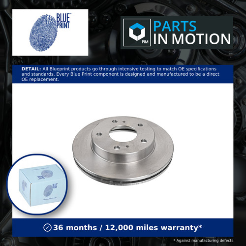 Brake discs pair vented - 2x,