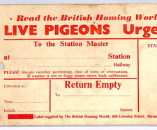 GB RAILWAY Basket Label Tag