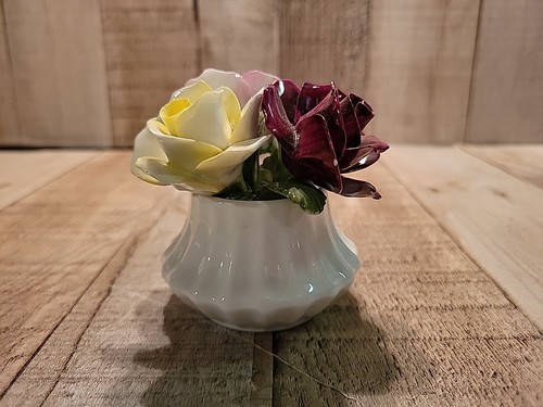 Bone china roses rose bouquet - bone,