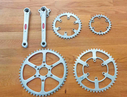 Stronglight 49d cranks - stronglight,