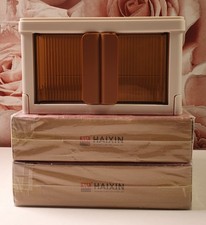 Home Office Mini Desktop Plastic Drawers Storage Tower Tabletop Unit 3x