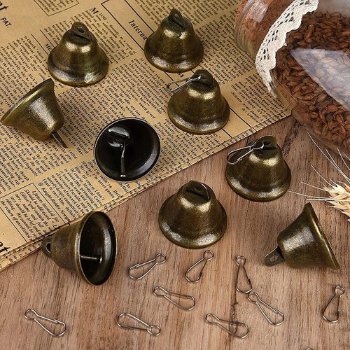Bronze small jingle bells - bronze,