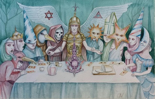 Original watercolour painting - original,