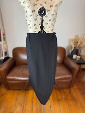 Shirin Guild Midi Skirt XL Wool Black Perfect Condition Elasticated Wais