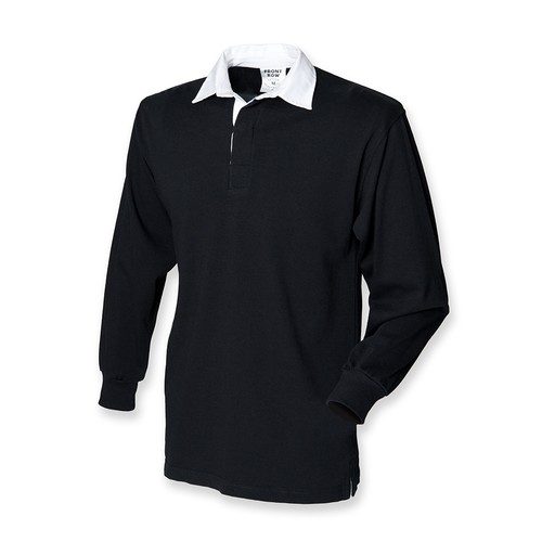 Royal navy embroidered rugby - royal,