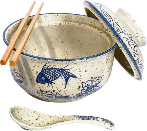 Ceramic ramen bowl - ceramic, 800ml
