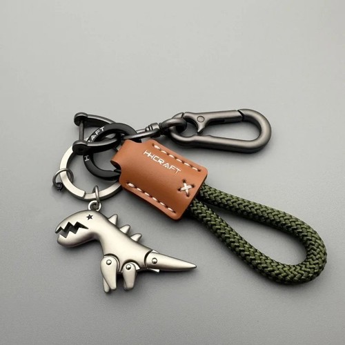 Leather woven rope metal - leather,