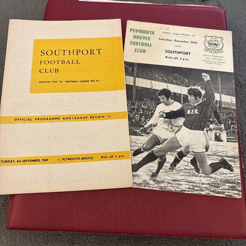 Plymouth southport 1969 - plymouth, 1969/70