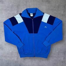 Vintage 90's Puma Blue White