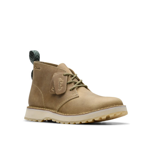 Clarks solsbury dark sand - db,