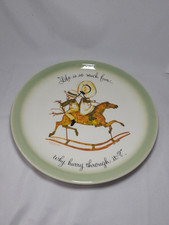 *HOLLY HOBBY* COLLECTORS EDITION USA Rocking Horse Decorative Plate