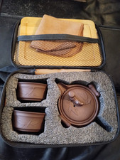portable clay tea ceramony